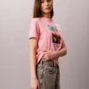 T-shirt classica con grafica floreale T-shirt classica con grafica floreale