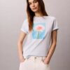 T-shirt classica con grafica margherita T-shirt classica con grafica margherita