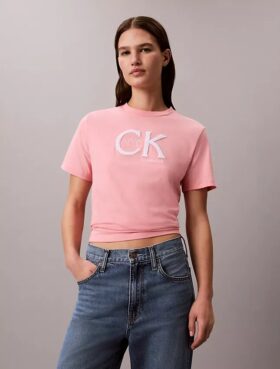 T-shirt classica con grafica Monogram Nyc
