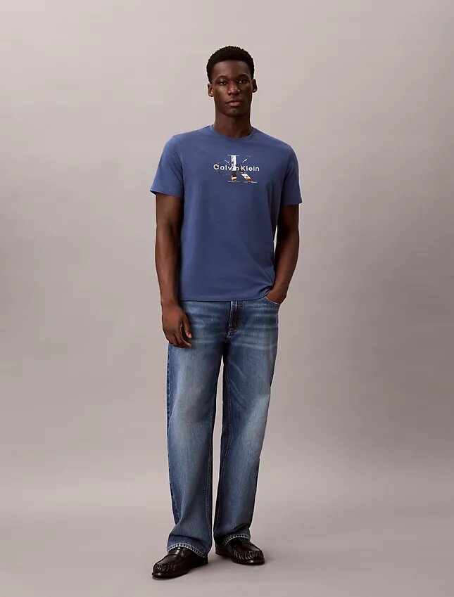 T-shirt classica con grafica Monologo T-shirt classica con grafica Monologo
