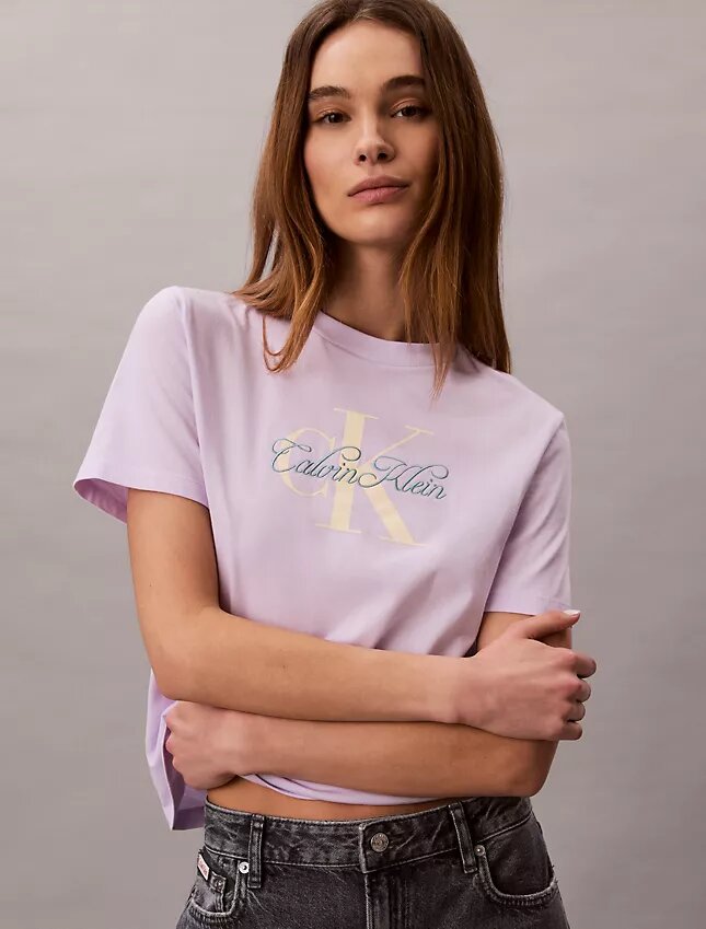 T-shirt classica con grafica Script Monologo T-shirt classica con grafica Script Monologo