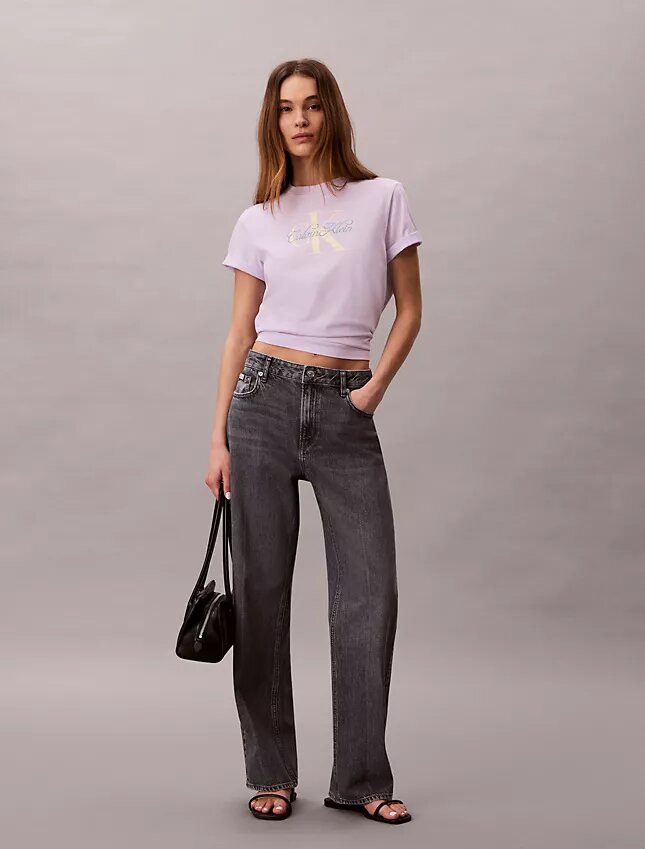 T-shirt classica con grafica Script Monologo T-shirt classica con grafica Script Monologo