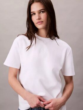 T-shirt classica con logo