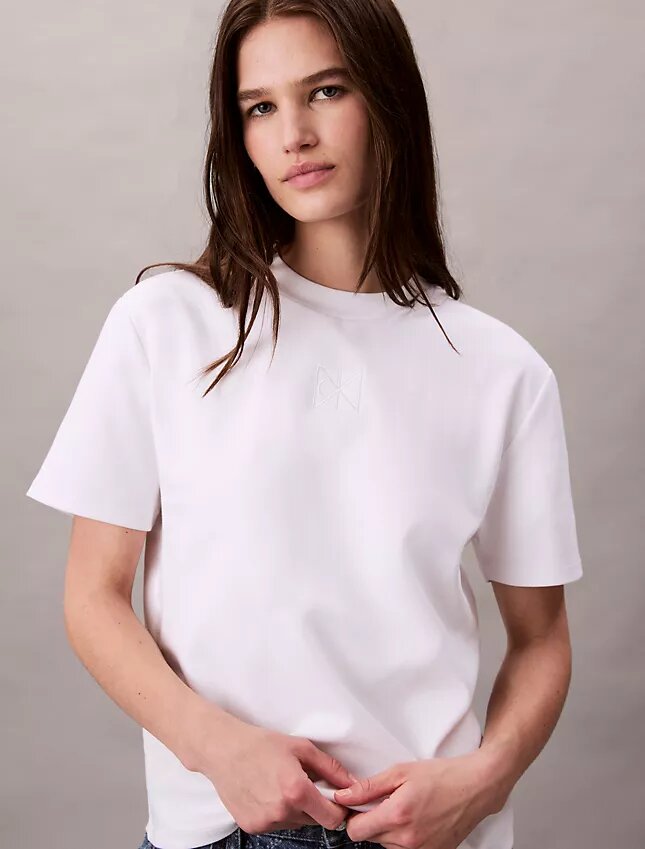 T-shirt classica con logo T-shirt classica con logo