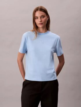 T-shirt classica con logo