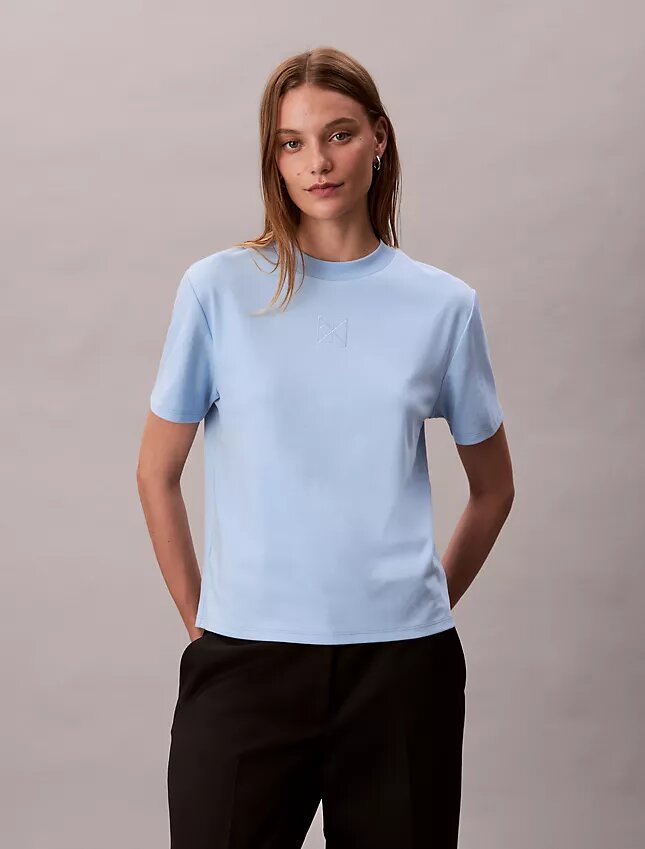 T-shirt classica con logo T-shirt classica con logo