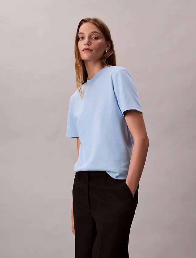 T-shirt classica con logo T-shirt classica con logo