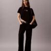 T-shirt classica con logo a cuore T-shirt classica con logo a cuore
