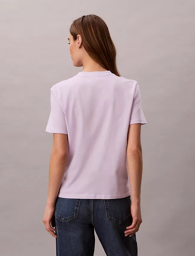 T-shirt classica con logo a cuore T-shirt classica con logo a cuore