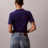 T-shirt classica con logo a cuore T-shirt classica con logo a cuore