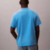 T-shirt classica con logo acid wash T-shirt classica con logo acid wash