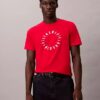 T-shirt classica con logo circolare T-shirt classica con logo circolare