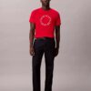 T-shirt classica con logo circolare T-shirt classica con logo circolare