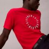 T-shirt classica con logo circolare T-shirt classica con logo circolare