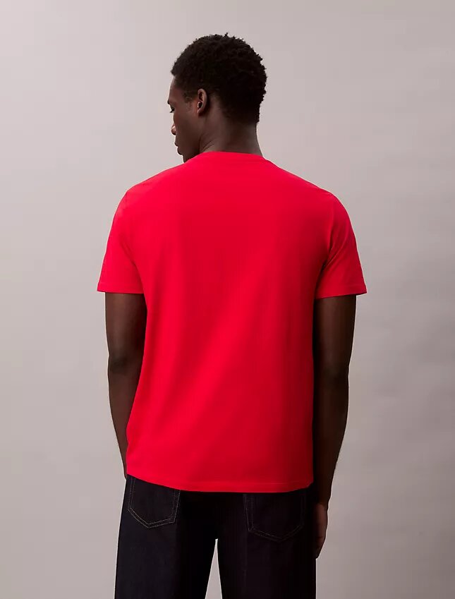T-shirt classica con logo circolare T-shirt classica con logo circolare