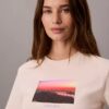 T-shirt classica con logo City Sunset T-shirt classica con logo City Sunset