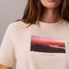 T-shirt classica con logo City Sunset T-shirt classica con logo City Sunset