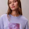 T-shirt classica con logo floreale T-shirt classica con logo floreale