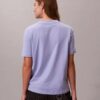 T-shirt classica con logo floreale T-shirt classica con logo floreale