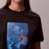 T-shirt classica con logo floreale T-shirt classica con logo floreale