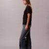 T-shirt classica con logo floreale T-shirt classica con logo floreale