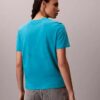 T-shirt classica con logo glitterato T-shirt classica con logo glitterato