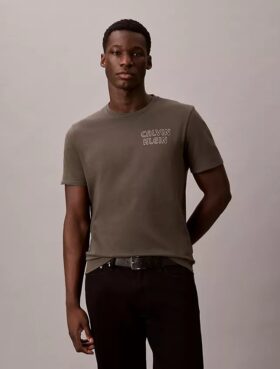 T-shirt classica con logo grafico retrò