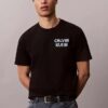 T-shirt classica con logo grafico retrò T-shirt classica con logo grafico retrò