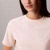 T-shirt classica con logo in feltro T-shirt classica con logo in feltro