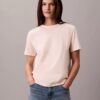T-shirt classica con logo in feltro T-shirt classica con logo in feltro