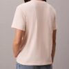 T-shirt classica con logo in feltro T-shirt classica con logo in feltro