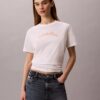 T-shirt classica con logo in feltro T-shirt classica con logo in feltro