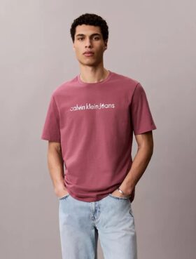 T-shirt classica con logo in minuscolo