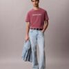 T-shirt classica con logo in minuscolo T-shirt classica con logo in minuscolo