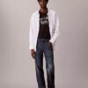 T-shirt classica con logo in ombreggiatura