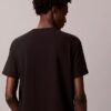 T-shirt classica con logo in ombreggiatura