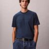 T-shirt classica con logo in rilievo T-shirt classica con logo in rilievo