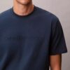 T-shirt classica con logo in rilievo T-shirt classica con logo in rilievo