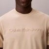 T-shirt classica con logo in rilievo T-shirt classica con logo in rilievo