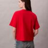 T-shirt classica con logo ricamato T-shirt classica con logo ricamato