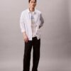 T-shirt classica con logo sbiadito T-shirt classica con logo sbiadito
