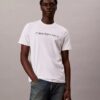 T-shirt classica con logo stampato a caldo T-shirt classica con logo stampato a caldo