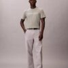 T-shirt classica con logo stampato a caldo T-shirt classica con logo stampato a caldo