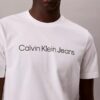 T-shirt classica con logo stampato a caldo T-shirt classica con logo stampato a caldo