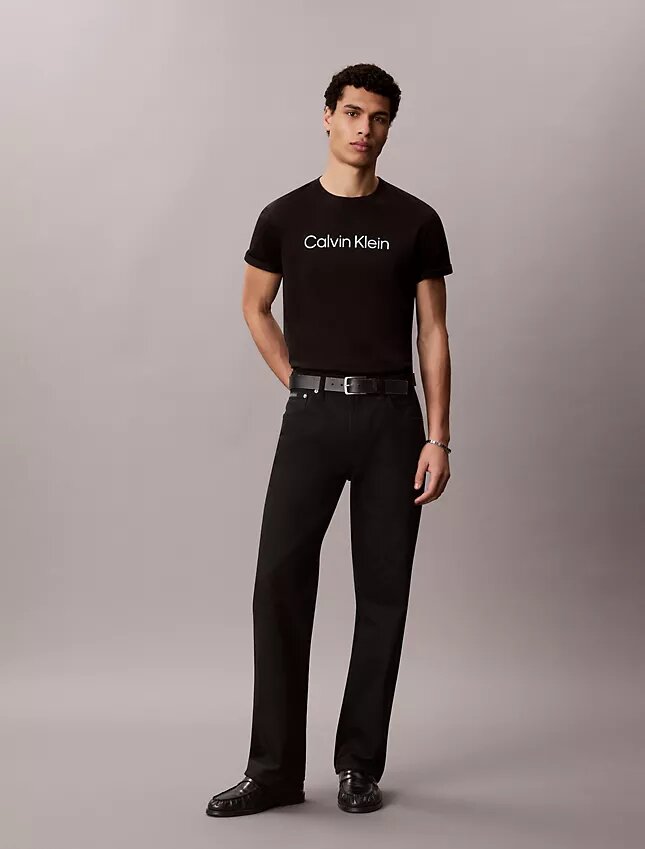 T-shirt classica con logo standard T-shirt classica con logo standard