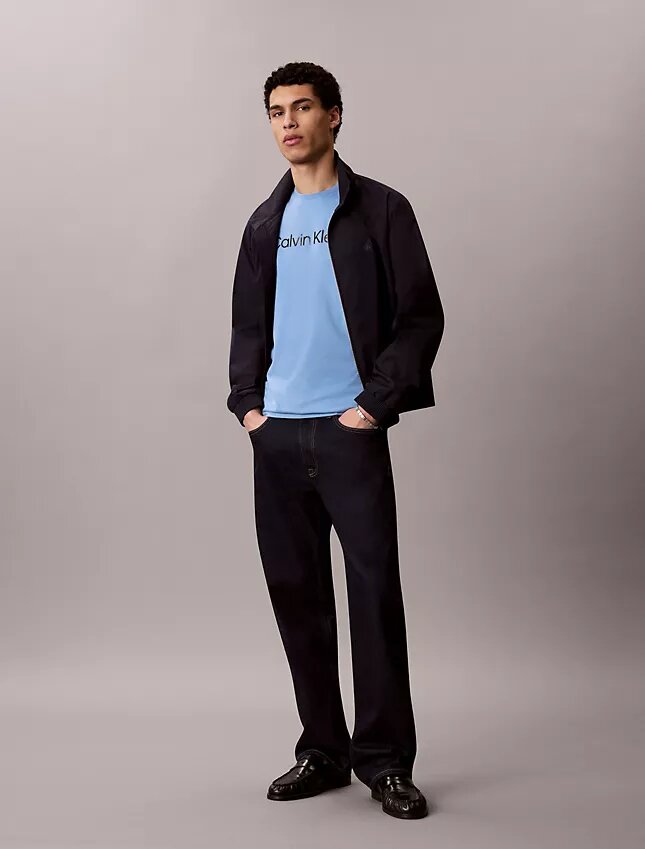 T-shirt classica con logo standard T-shirt classica con logo standard