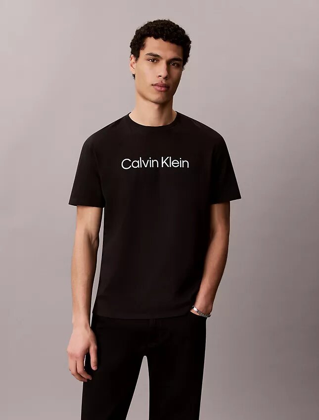 T-shirt classica con logo standard T-shirt classica con logo standard