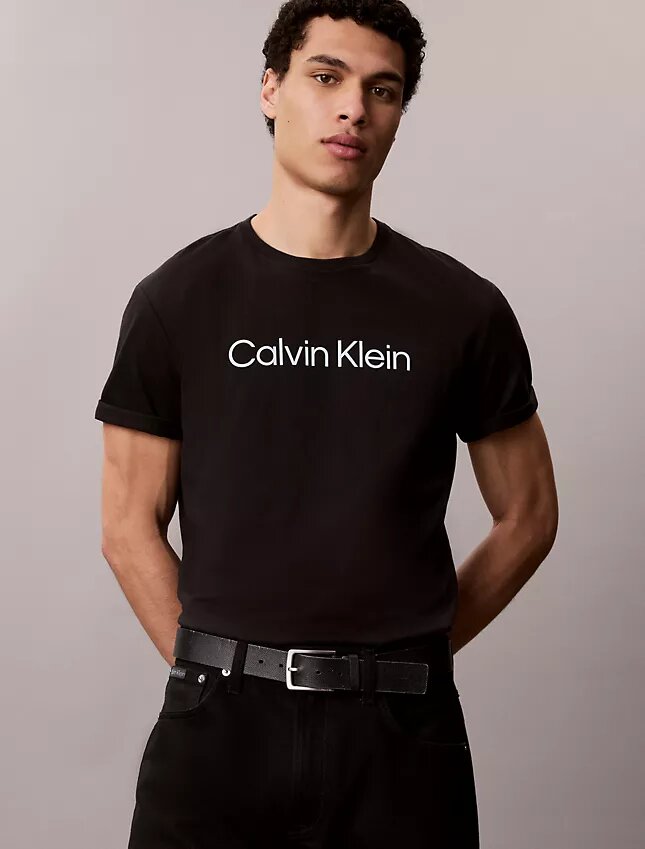 T-shirt classica con logo standard T-shirt classica con logo standard