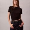 T-shirt classica con logo Supima Cotton T-shirt classica con logo Supima Cotton