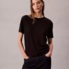 T-shirt classica con logo Supima Cotton T-shirt classica con logo Supima Cotton